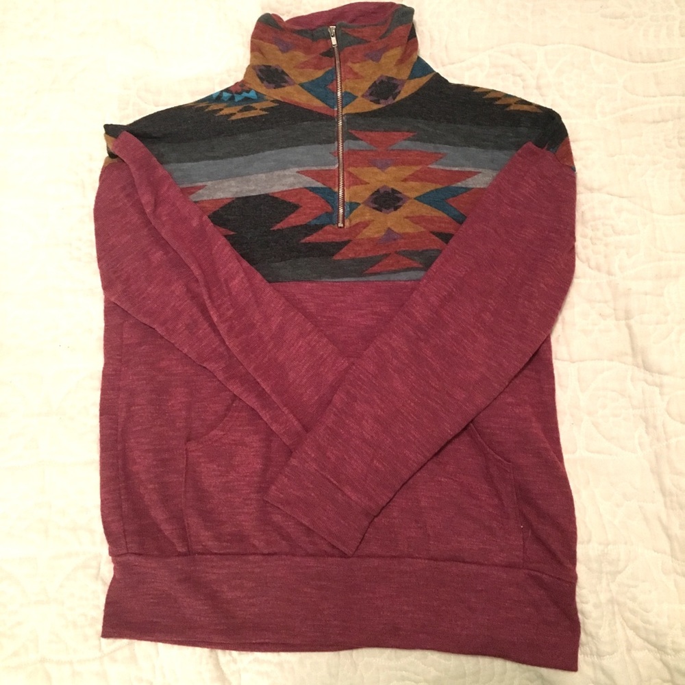 Half zip pullover